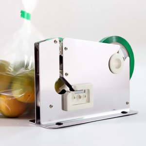 Packing Supplies: Stainless Steel Tape Bag Sealer with Bag Trimmer