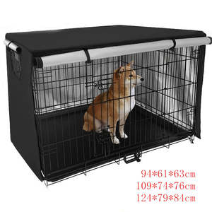 Waterproof Oxford Cloth Dog Crate Cover 3 Sizes Optional