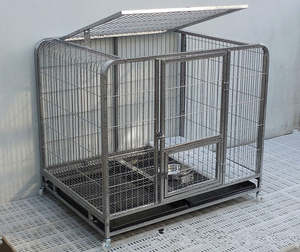 Pet Supplies: Super Large Pet Cage 125CM XXL Metal with Wheels