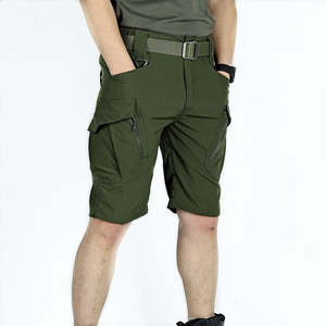 Clothing Fashion: Men's Tactical Short Water Resistant Flex Ripstop Cargo Pants Lightweight Hiking