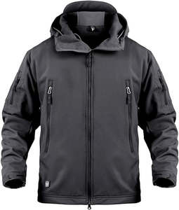 Clothing Fashion: Men's Military Tactical Soft Shell Jacket Coat Water Resistant Windbreaker M-3XL
