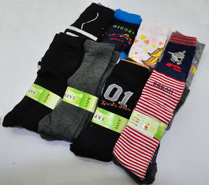 Socks: WHOLESALE - (36 Pairs) Kids' knee high Socks, Size 2-4