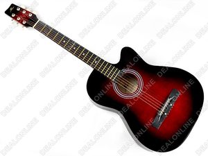 Music Instrument: Brand New 38" Wooden Acoustic Guitar