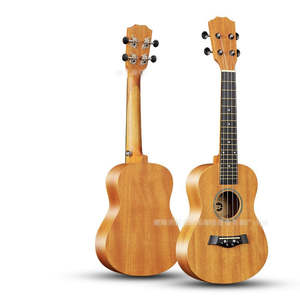 23" Student Soprano Ukulele Fitted Wooden Hawaii Guitar