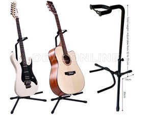 Music Instrument: Vertical 1-Holder Guitar/Bass Stand
