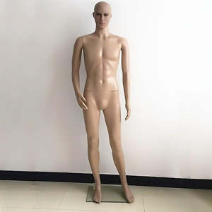 185CM Realistic Male Mannequin Metal Stand Base Makeup Detachable Body Parts