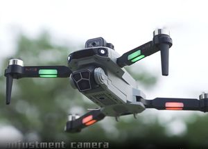 Toy: Brushless Motors Obstacle Avoidance Drone Dual Camera WiFi FPV Foldable Altitude