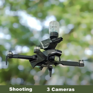 Toy: RC Drone Professional Aerial  Three-Camera Avoidance Foldable Quadcopter