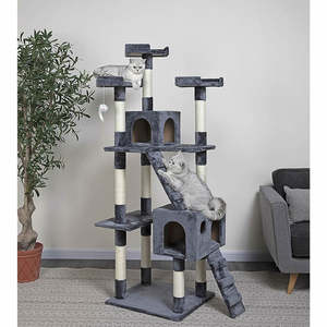 Cat Tree House: 173CM High - Cat Tree House Scratching Post Condo