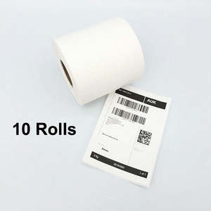 Labels Pricing: 10 Rolls Premium 100x150mm Direct-thermal labels 350pcs/roll Self Adhesive Label