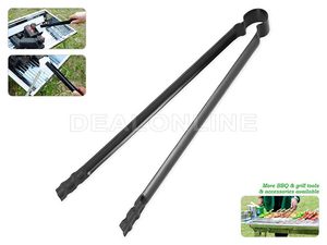 Brand New Coated Metal BBQ Charcoal Tongs