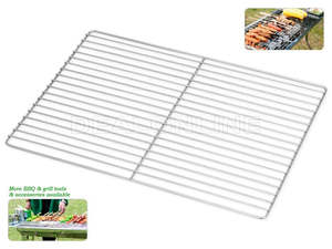 Bbqs: 30X45CM Stainless Steel BBQ Grill Net