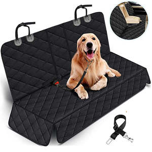 Car Accessories: Waterproof Pet Seat Cover Scratch Proof Heavy Duty and Nonslip Pet Bench Cover