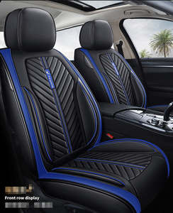 Car Seat Cover Faux Leather Cushion 5 Seater Full Set Front Rear Premium Quality
