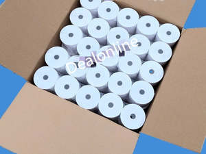 Eftpos: (100 Rolls) Thermal Paper Roll  80mm x 80mm 65m/roll