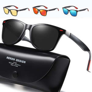 HD Polarized lens Sports Sunglasses Anti-Blue Ray Hydrophobic 4 colours