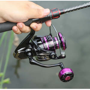 Fishing: HE7000 Metal Spinning Fishing Reel Left/Right Retrieve 5.2:1 12 Ball Bearings