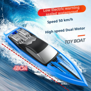 Toy 1: 2.4G High Speed Control Electric Boat Boy Child Toy 43cm