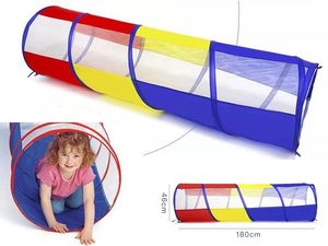 180CM Simple Pop-Up Play Tunnel Tube Toy