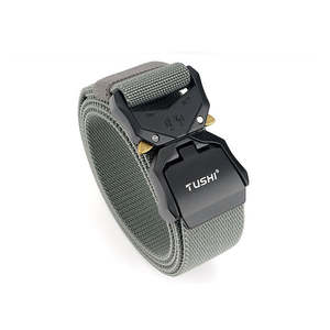 Sports: Tactical Belt Military Hiking Nylon Web Rigger Work Belts Heavy-Duty Quick-Relea