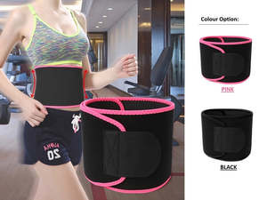 Sports: WAIST TRIMMER Women Men Fat Burner Belt Weight Loss Sweat Slim Wrap Body Shaper