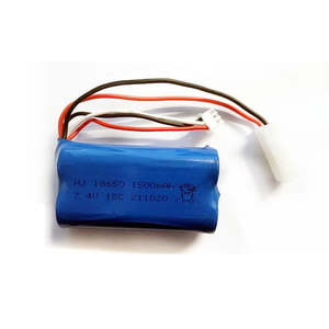 Battery: 7.4V 1500mAhWHITE Li-Po Rechargeable Battery for RC TOY