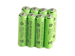 8Pcs 1.2V AAA Rechargeable Battery 600mAh Rechargeable Ni-MH Batteries