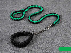 Pet Harness And Leash: Strong Dog Leash Climbing Rope Threaded Pet Training