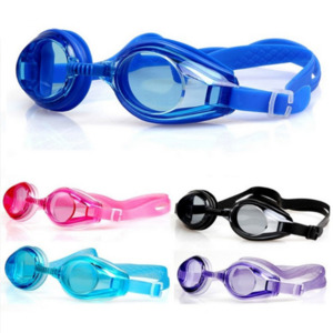Swimming: ANTI-FOG KIDS SWIMMING GOGGLES ONE SIZE