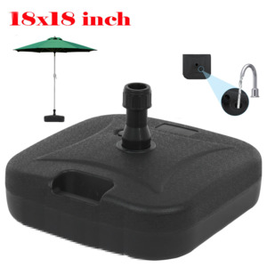22L Universal Offset Umbrella Base with Wheels for Weighted Stand