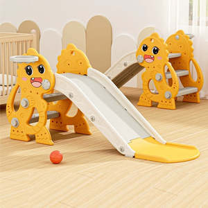 Kids Slide with Basket