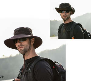 4 Colours Sun Hat Bucket Outdoor Fishing Hiking Cap UV Protection