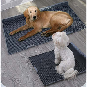 Pet Healthy: Puppy Dog Potty Tray Dog Training Toilet - L