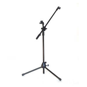 Music Instrument: Microphone Stand for 2 microphones Tripod Base Adjustable Height