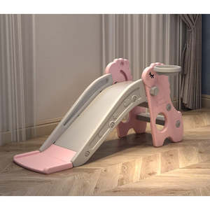 Toy 1: Kids Slide with Basket PINK