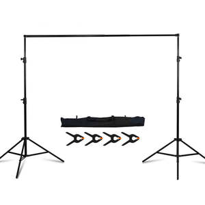 Backdrop Stand 2x3m Photo Video Studio Adjustable Parties Wedding Photography