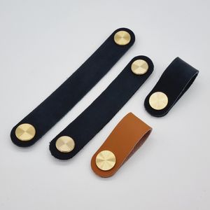 Faux Leather & Brass Handles [Lader]
