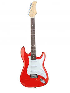 Musical Instruments: Electric Bass Guitar Red