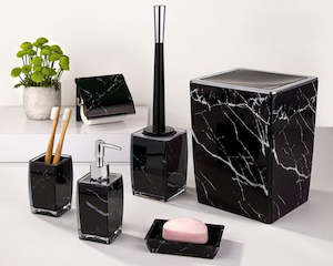 Bathroom Set: Square Marble Bathroom 6pc Set 2023