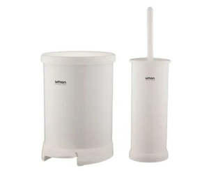 Round Dustbin & Brush Set 129800