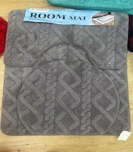 Mats: Bathroom Mat 2pc AAA-1002