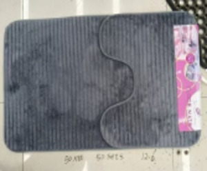 Bath Mat 2pc 50cm x 80cm