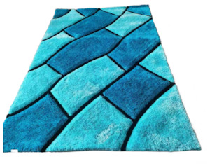 Shaggy Rug Blue 160 x 230cm