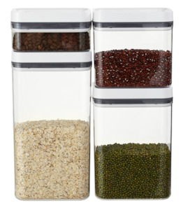 Rectangle Food Container 4pc HS211020