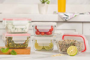 Food Storage Containers: Glass Container 180mL 195335