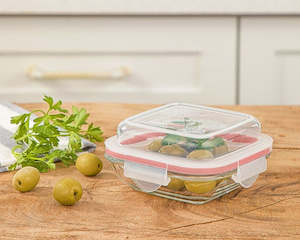 Food Storage Containers: Glass Container 210mL 202735
