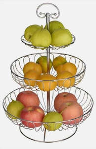 Dessert Stand: Stainless Steel 3 Tier Cupcake Stand YZ1137