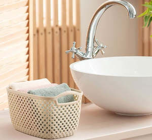 Laundry Storage: Knit Design Laundry Basket - S 214035