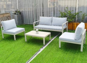 Outdoor Furniture: Outdoor Lounge 3 Piece Sofa Couch set