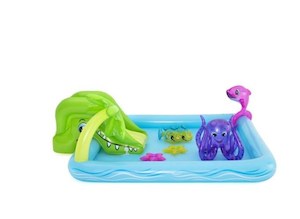 Inflatables: Inflatable Aquarium With Play Center Pool 53052